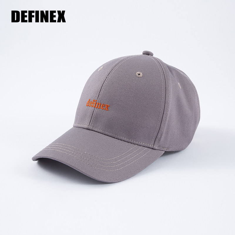 Definex หมวกเบสบอลแบรนด์ทันสมัย สำหรับผู้ชายและผู้หญิง หมวกทรงปากเป็ดแนวลำลอง สำหรับคู่รัก U2104C8M0302