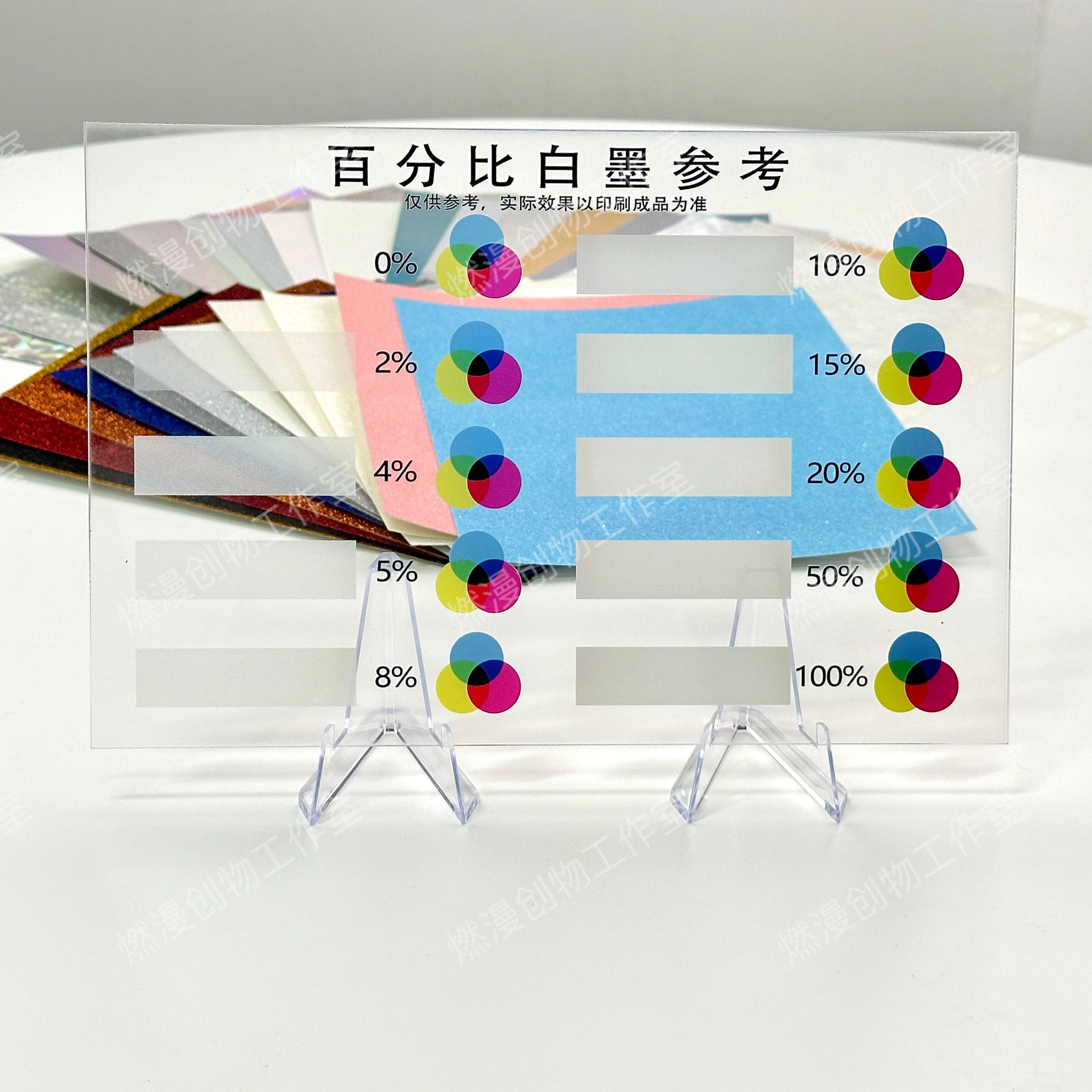 燃漫工作室亚克力双闪色纸闪底材料包:让你的作品闪耀全场!-海报-淘宝好物网