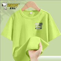 [Короткие рукава из чистого хлопка] Мятно-зеленый/S Зеленый кокос K