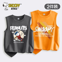 [Жилет из чистого хлопка, 2 шт.] Средний серый/S Ball Ball-Оранжевый/S Граффити Китай