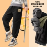 Nuby, детские вельветовые зимние бархатные штаны для мальчиков