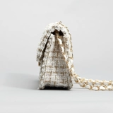 Демисезонная сумка подмышку, небольшая сумка, сумка на одно плечо, 2025 года, в стиле Шанель, премиум класс