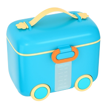 AMYOUNG baby milk powder box moisture-proof sealed portable out-of-home baby rice powder box divided storage tank with scale