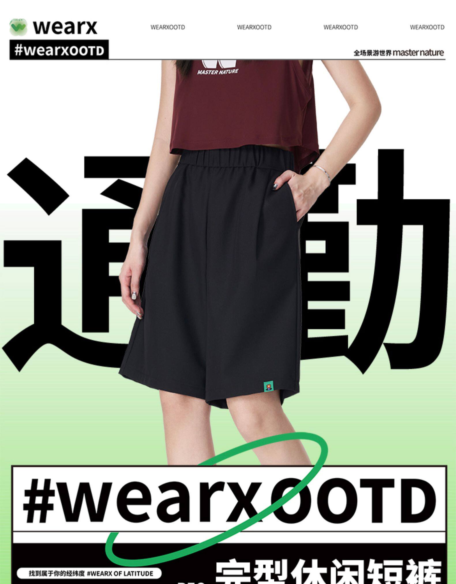 小米生态链 完型 WEARX 城市园丁短裤 图2