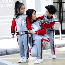 2021 New items male and female childrens kindergarten garden uniforms for primary and middle school students school uniforms three sets of group banswear suit