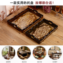 Pallet Beauty Salon Special Ceramic Essential Oil Bowl Deployment Saucer Thai Spa Oil Pot Pedicure Pushup Split Tool Wood 