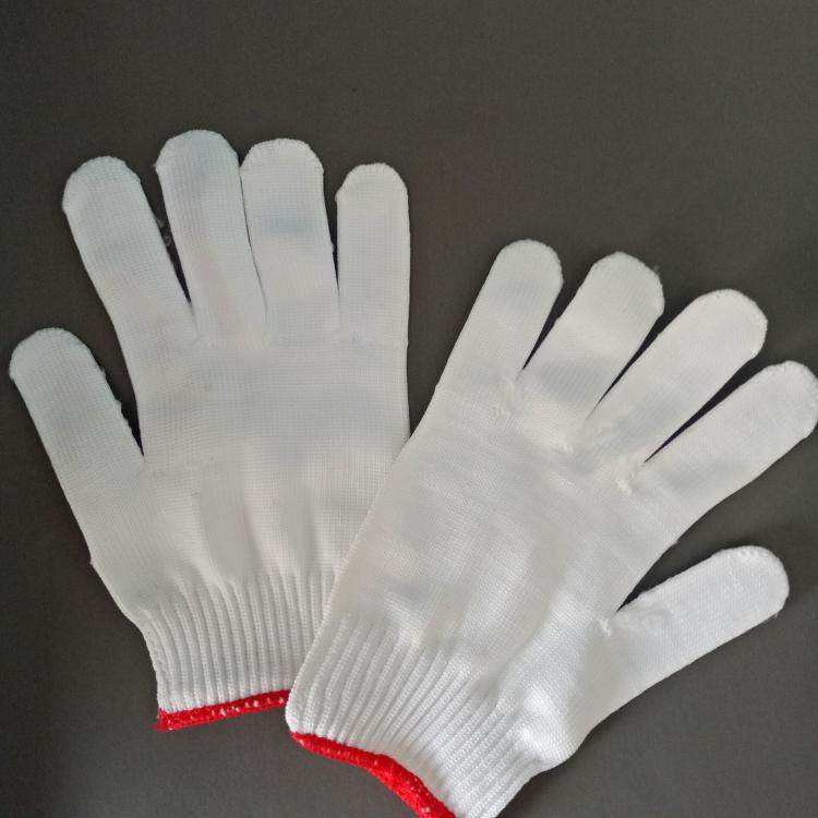 Hot 500g nylon gloves for cotton thread thickens nylon cotton line gloves wear - resistant gloves gloves