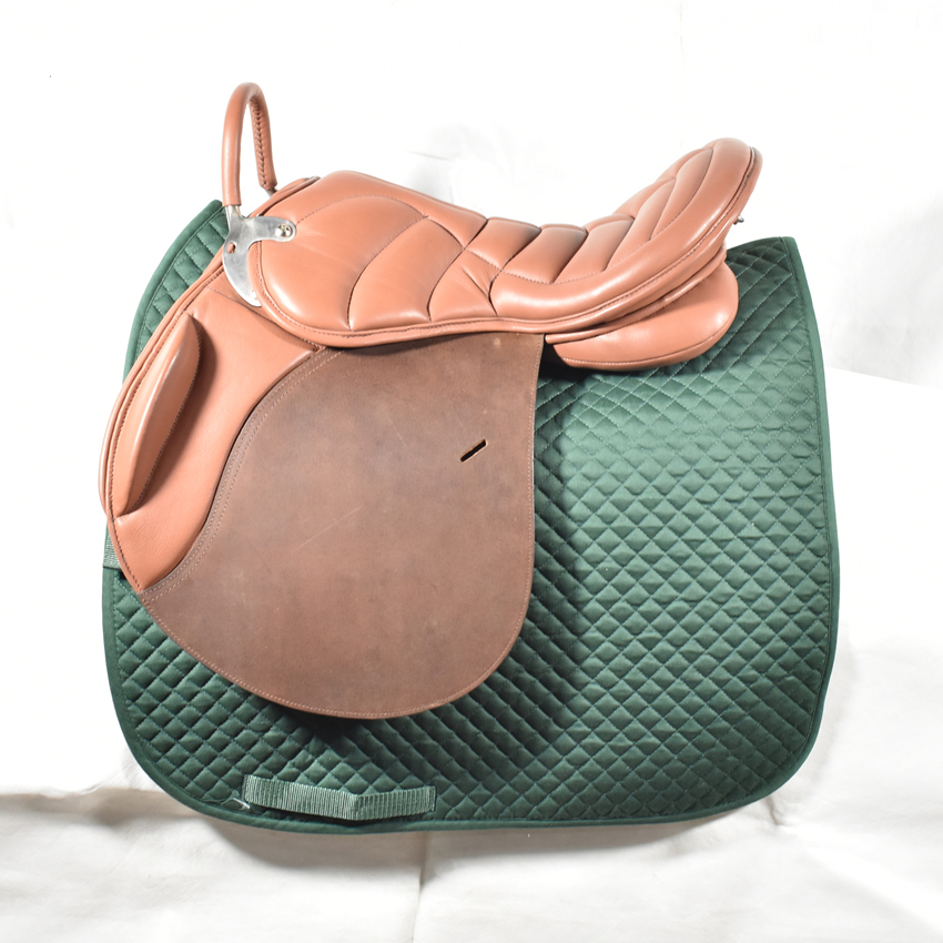 Hantu Equestrian Hot Selling New Upgrade Equestrian Goods Cowhide Endurance Saddle Full Set