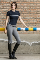 Hantu Equestrian) Italian PARLANTI calfskin leggings Minichaps Calfskin Black