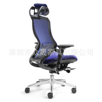 Dynamic 3D curved surface mesh back health chair mesh executive chair Shenzhen Zhongsheng Furniture office computer employee lunch break chair