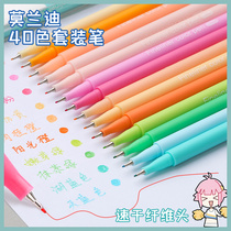 This study brief about morandi coloring middle sex pen 80 clothes 0 5mm days high face value ins girl hearts students use colorful fluorescent pen girls to make notes special focus mark pen hand ledger pen