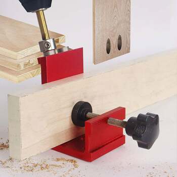 Woodworking hole punching device position adjustment inclined hole ww home fixing device wood board punching hardware tools cabinet board tool