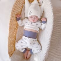 Newborn Baby Clothes Fall Pure Cotton Slim New Suit Long Sleeves Split Warm Male And Female Baby Home Trends