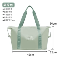 Фруктовые зеленые стандартные модели (2-4 комплекта пружинной и осенней одежды/короткие перемещения) Расширение емкости + набор коробки для троллейбуса + сухое и влажное разделение