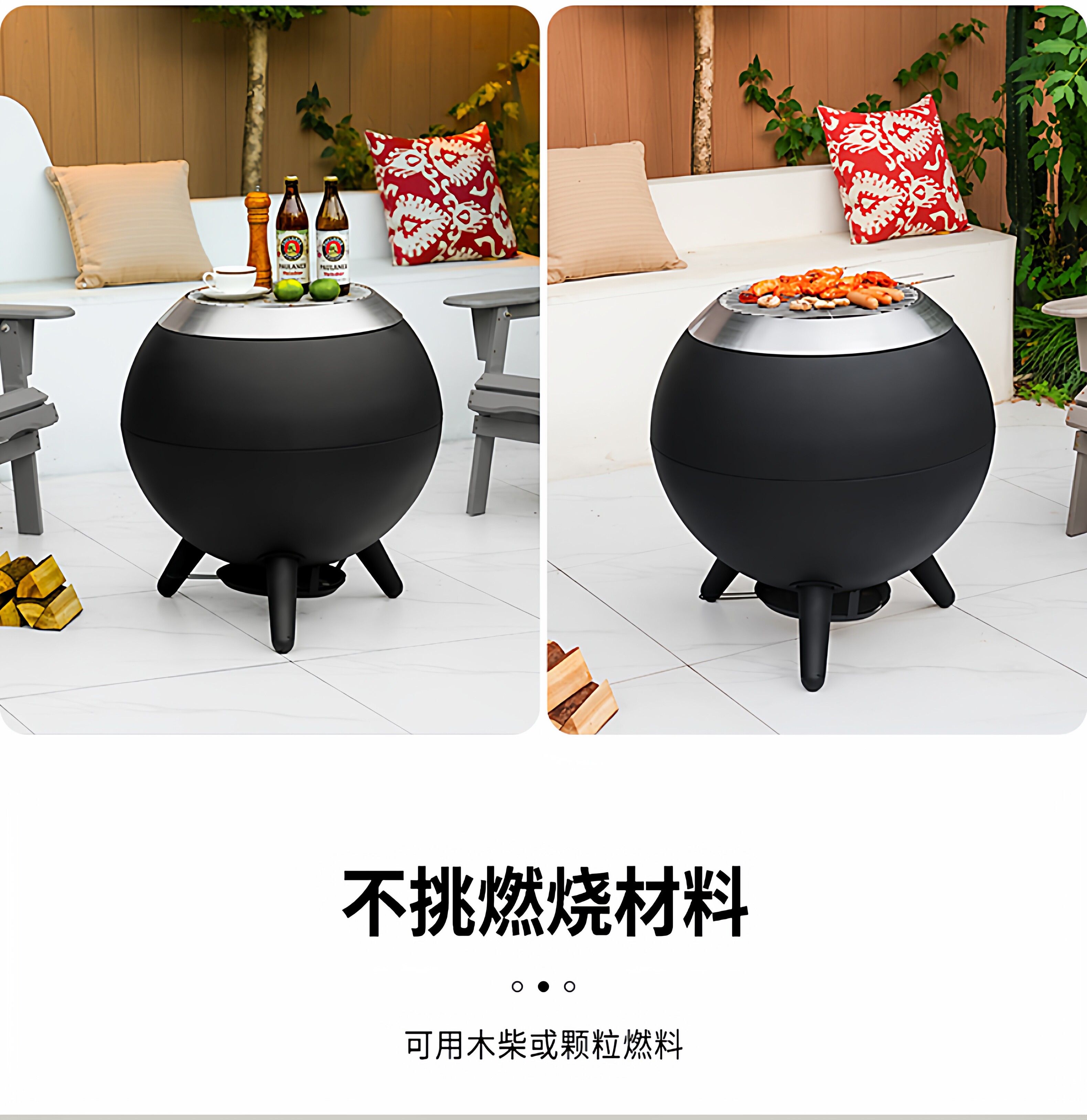 Гриль-печь Outdoor Craftsman Super Moon Small Lunar стандарт