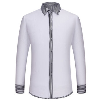 2025 winter professional shirt men's workwear warm and velvet