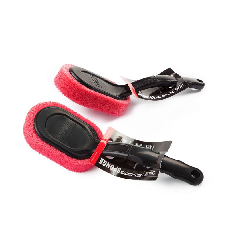 Multifunction tire brushed car tires wax brushed hub cleaning cleaning sponge brushed car wash tool Upper light Shinge
