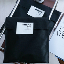 Environmentally friendly non-woven packaging bags for clothing T-shirts with self-adhesive seals inner packaging ziplock bags custom logos