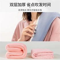 Dry hair cap super absorbent quick-drying and thickened new style womens hair wiping shampoo towel shower cap Baotou dry hair towel household