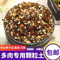 Multi-meat granular soil special plant soil nutrient soil leaf interchanging basin meat soil nourishing flower seed vegetable peat soil pure grain
