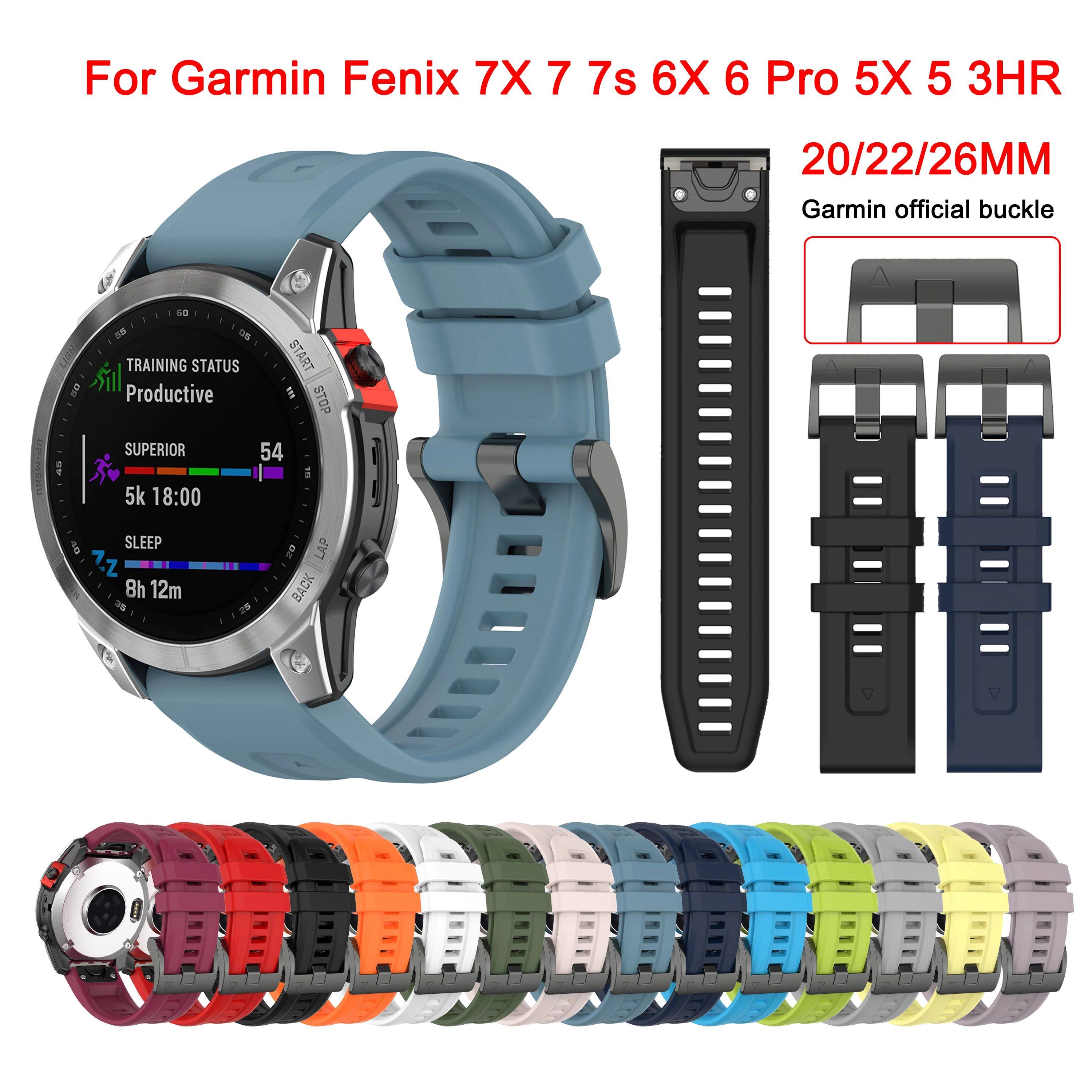 Dây đeo đồng Hồ Thay Thế Cài Mở Nhanh Chóng Cho Garmin Fenix 7 7S 7X 6 6x 6s Pro 5 5s 5x 20 22 26mm I.288378207