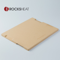 Double-sided built-in four handles new design baking slate pizza slate cordierite oven slate baking tray