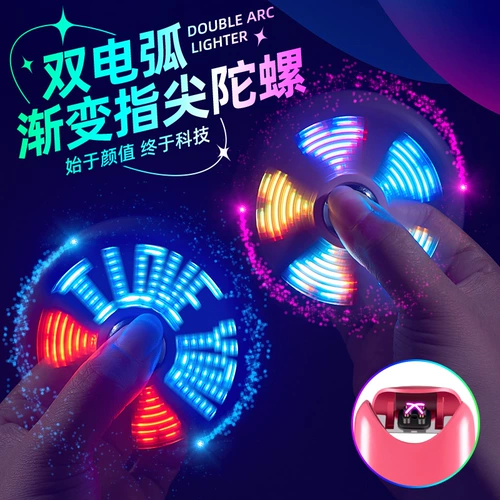 Sanrio, крутящийся волчок для пальца, милая мультяшная зажигалка для друга, градиент