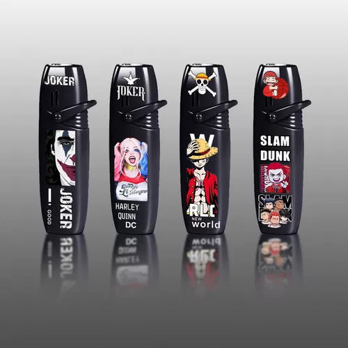 Мультяшная милая брендовая высококачественная зажигалка для друга, градиент