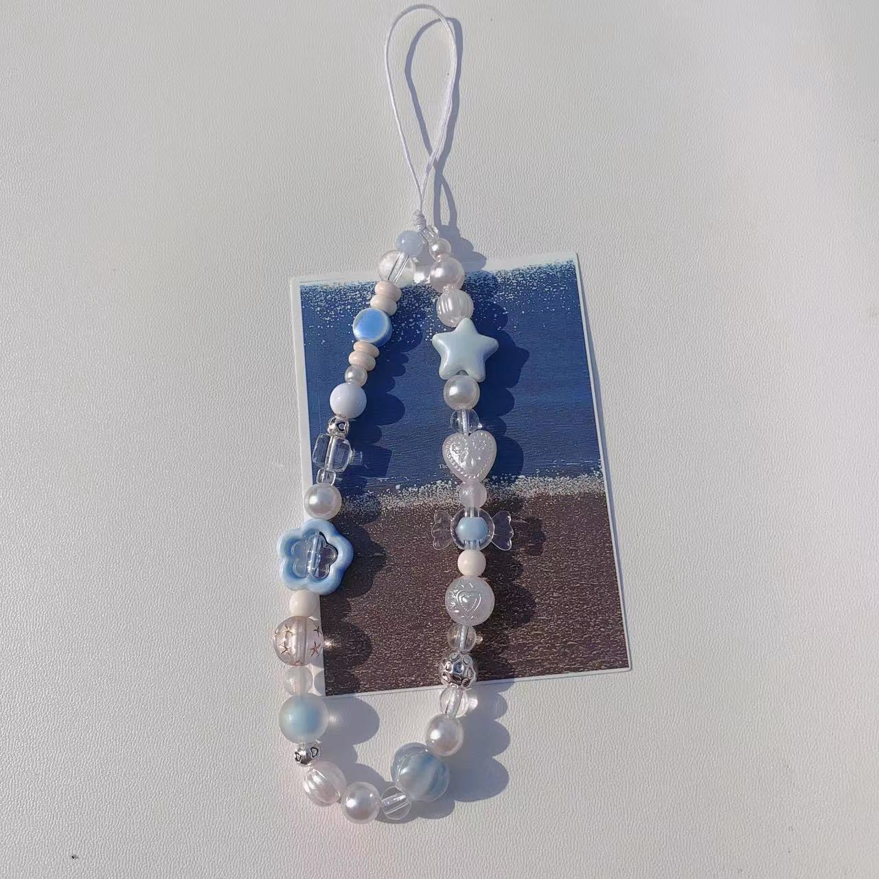 Biscuits Cookies - Original DIY Beaded Phone Charm, Phone Case Chain, Camera Chain by Hailan Jingjing