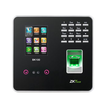 Zkteco facial fingerprint punch time attendance machine