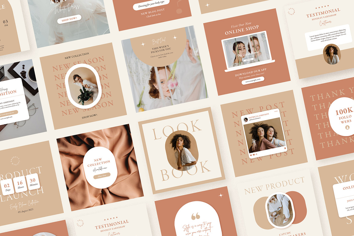 Alodie - Fashion Instagram Pack, a Social Media Te.jpg