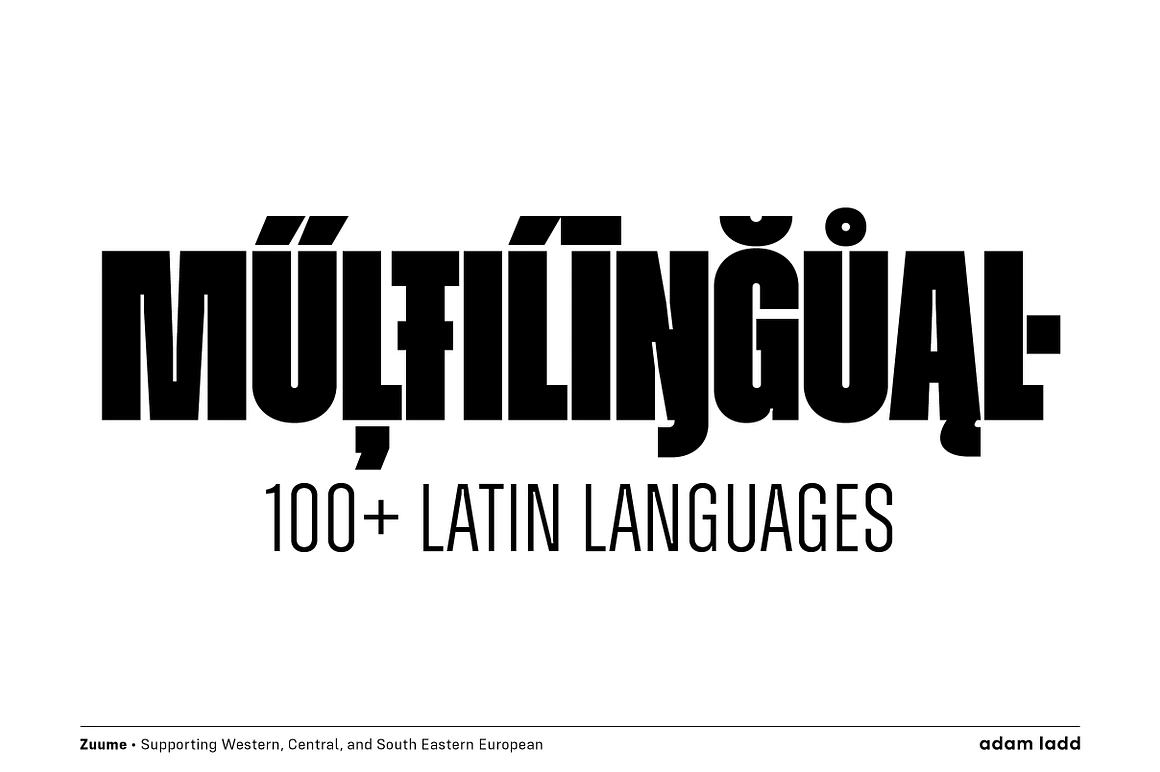 Zuume Font Family, a Sans Serif Font by Adam Ladd.jpg