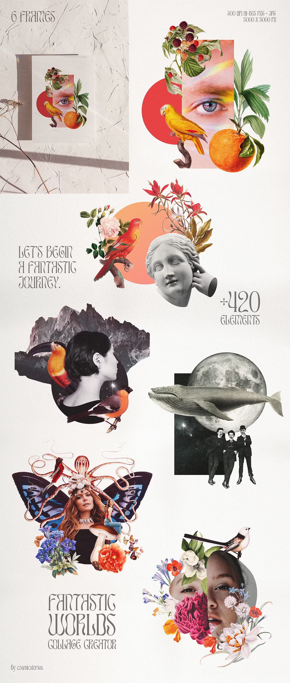 SALE! Collage Creator   Posters, an Object Graphic.jpg