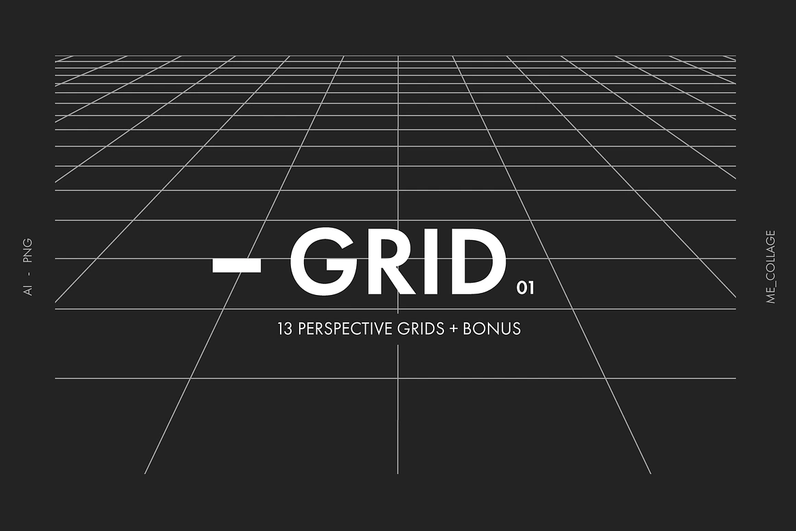 Vector Perspective Grids, an Object Graphic by ME_.webp
