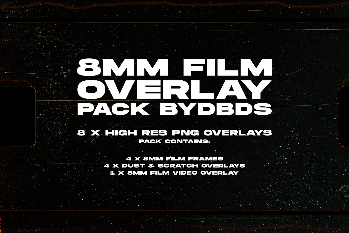 8mm Film Overlay Textures, a Texture Graphic by db.jpg