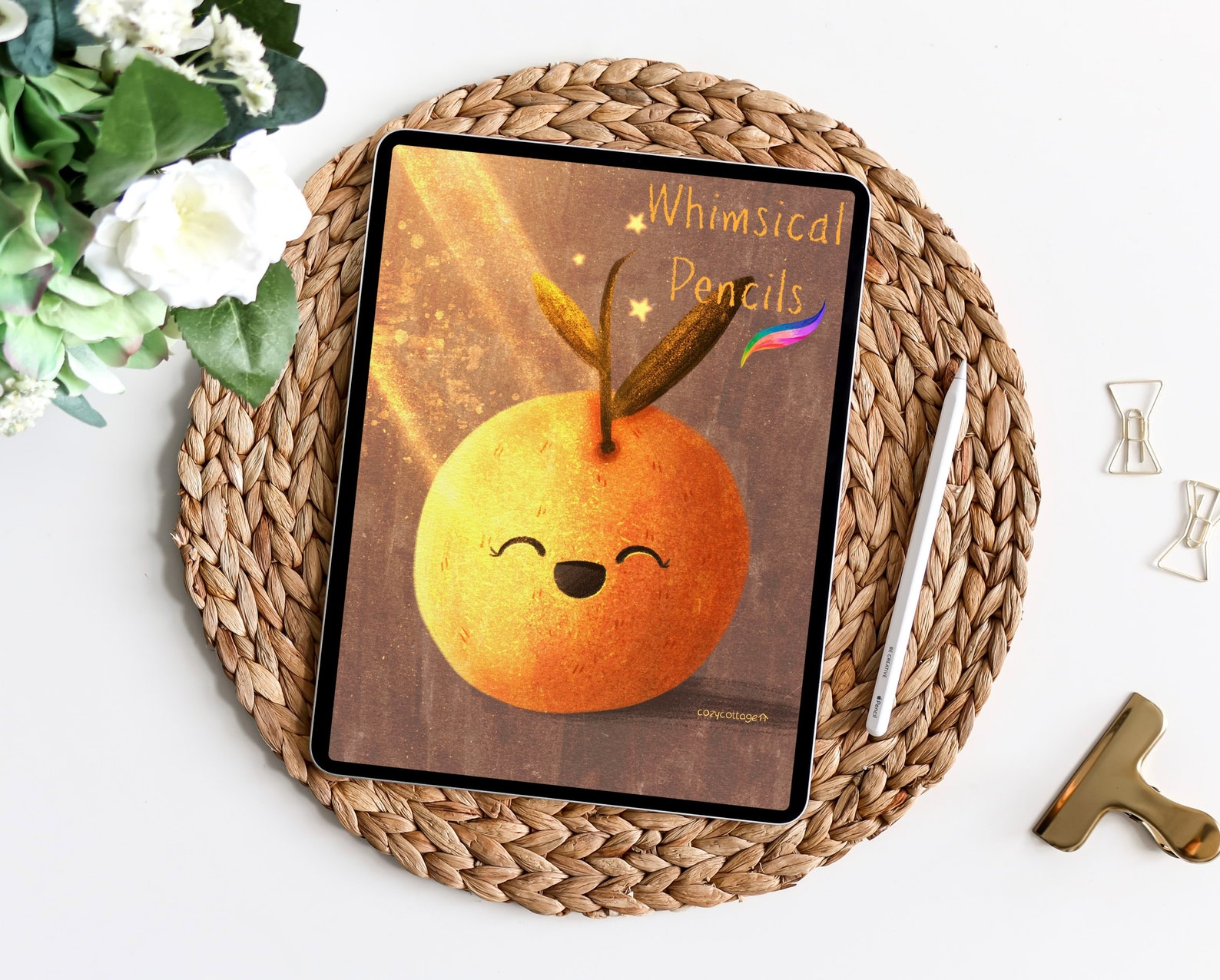 Procreate WHIMSICAL PENCILS Brushes brushset Procr.jpg