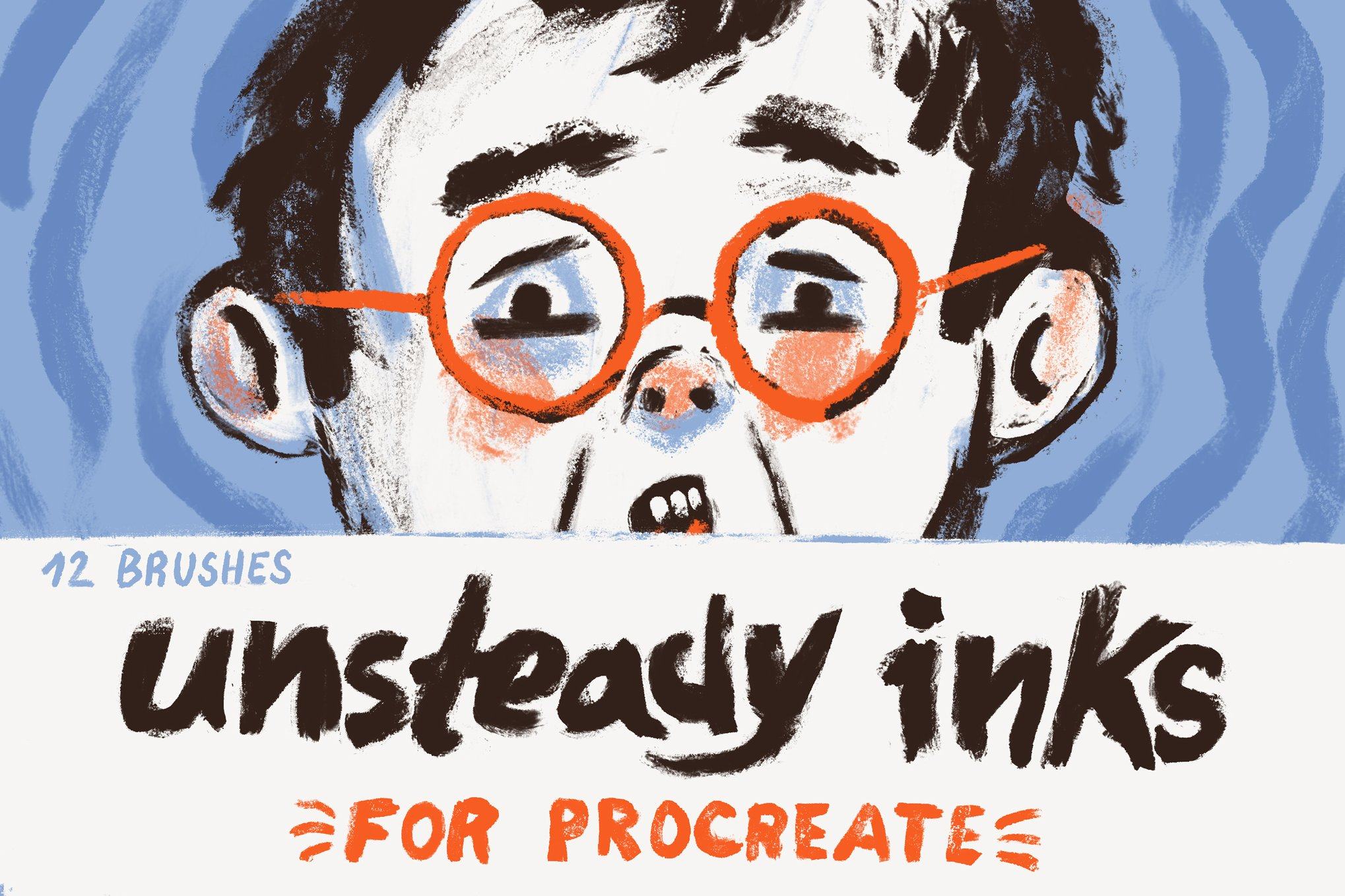 Unsteady Inks for Procreate