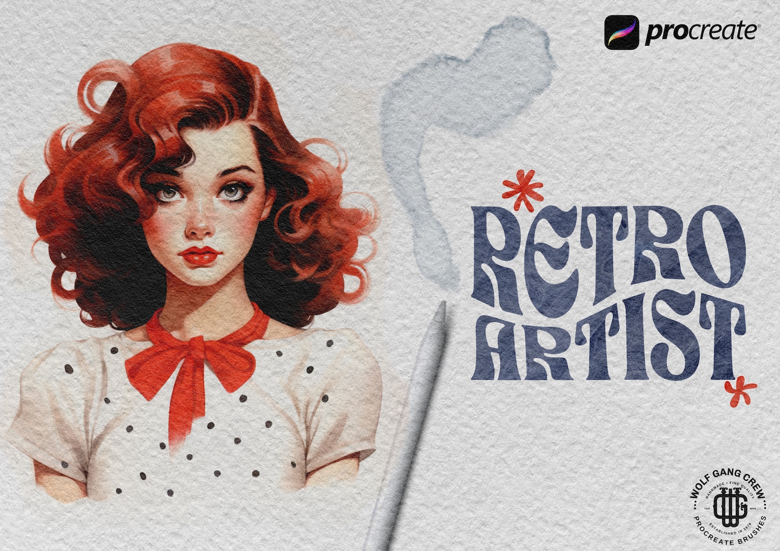 Procreate The Retro Artist procreate brush bundle.jpg
