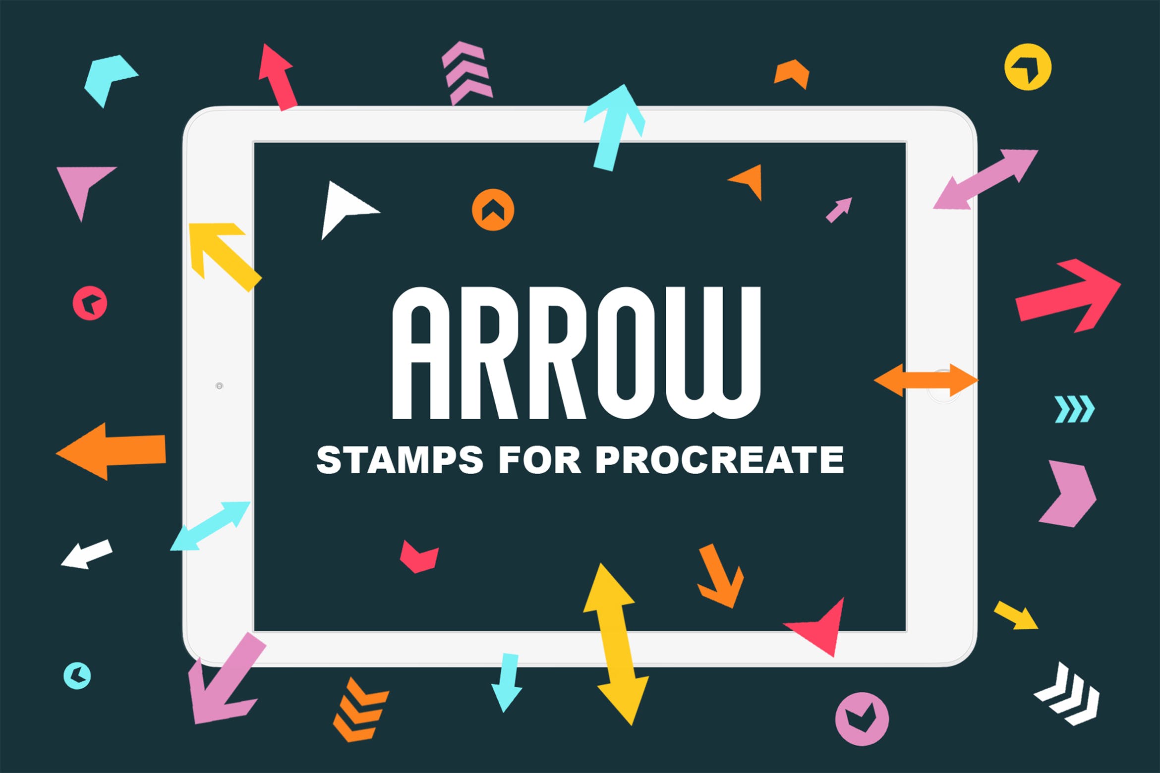 Procreate Stamp Brushes - Arrows-2.jpg