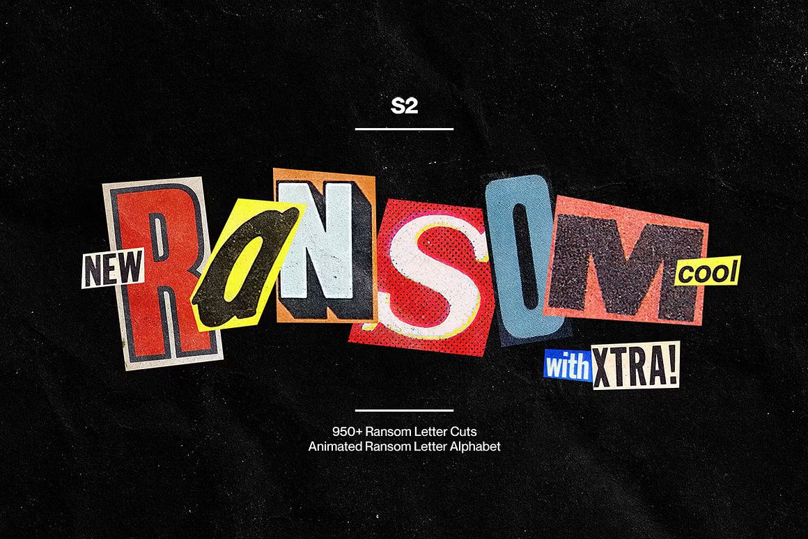 Ransom - 950  Ransom Letter Cuts, an Object Graphi.jpg