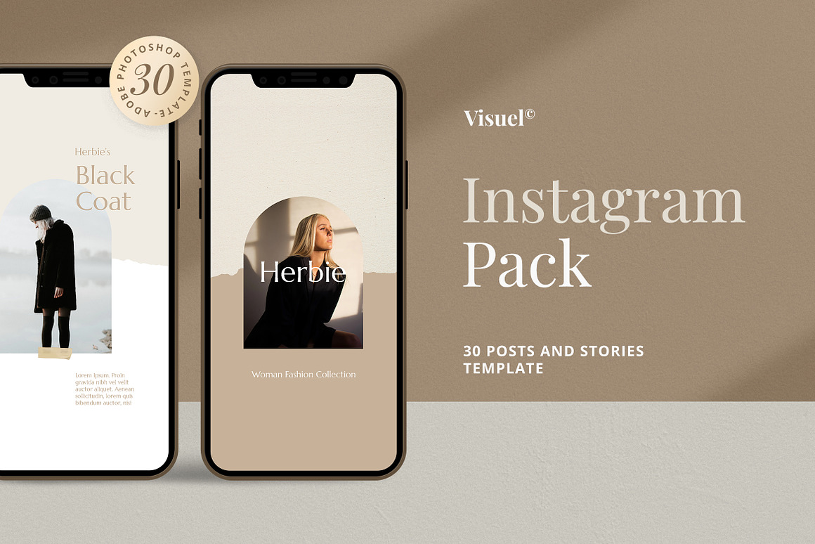 Herbie - Instagram Pack Template, a Social Media T.jpg