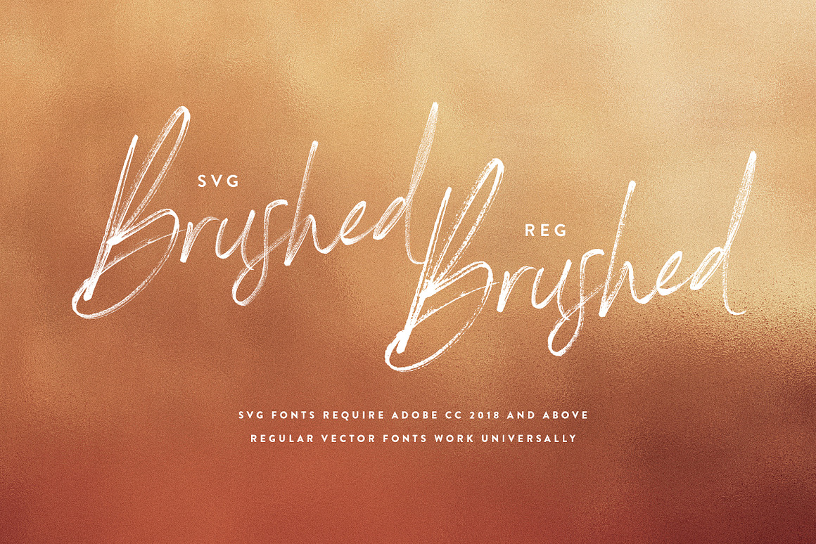Rustic Gold SVG Brush Script, a Script Font by Tom.jpg