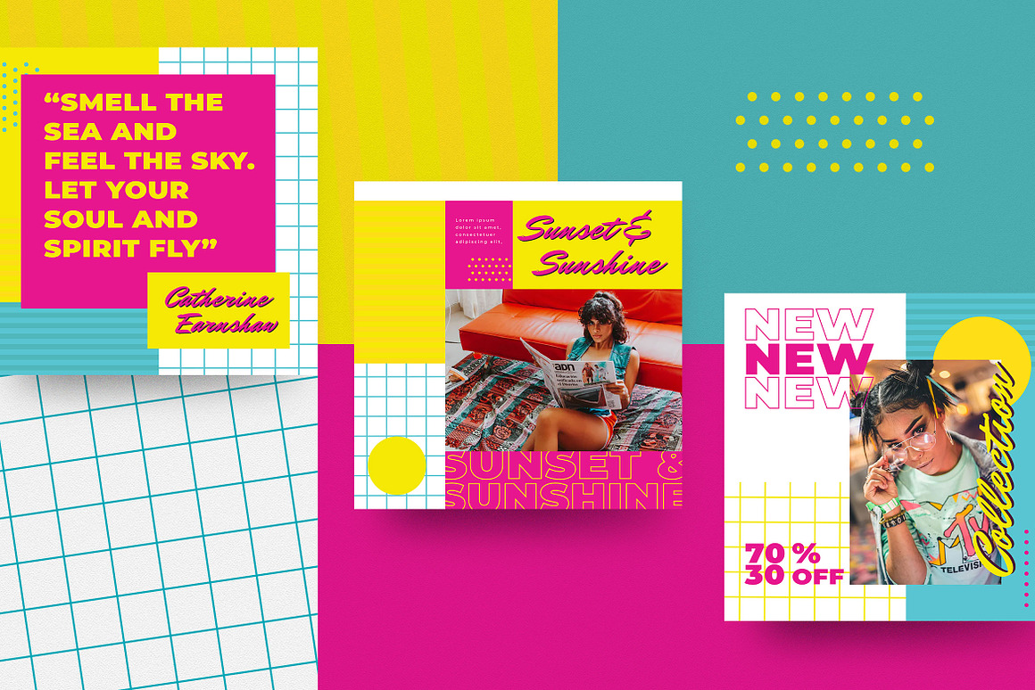 90s Fashion Summer Instagram Pack, a Social Media.jpg
