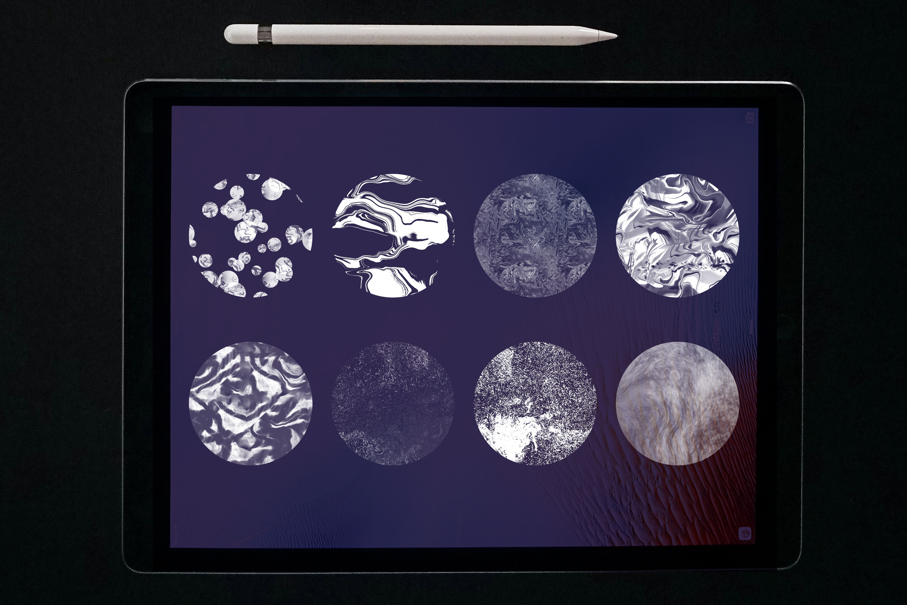 Liquid Marble Texture Brush Bundle  Textures ~ Cre.jpg