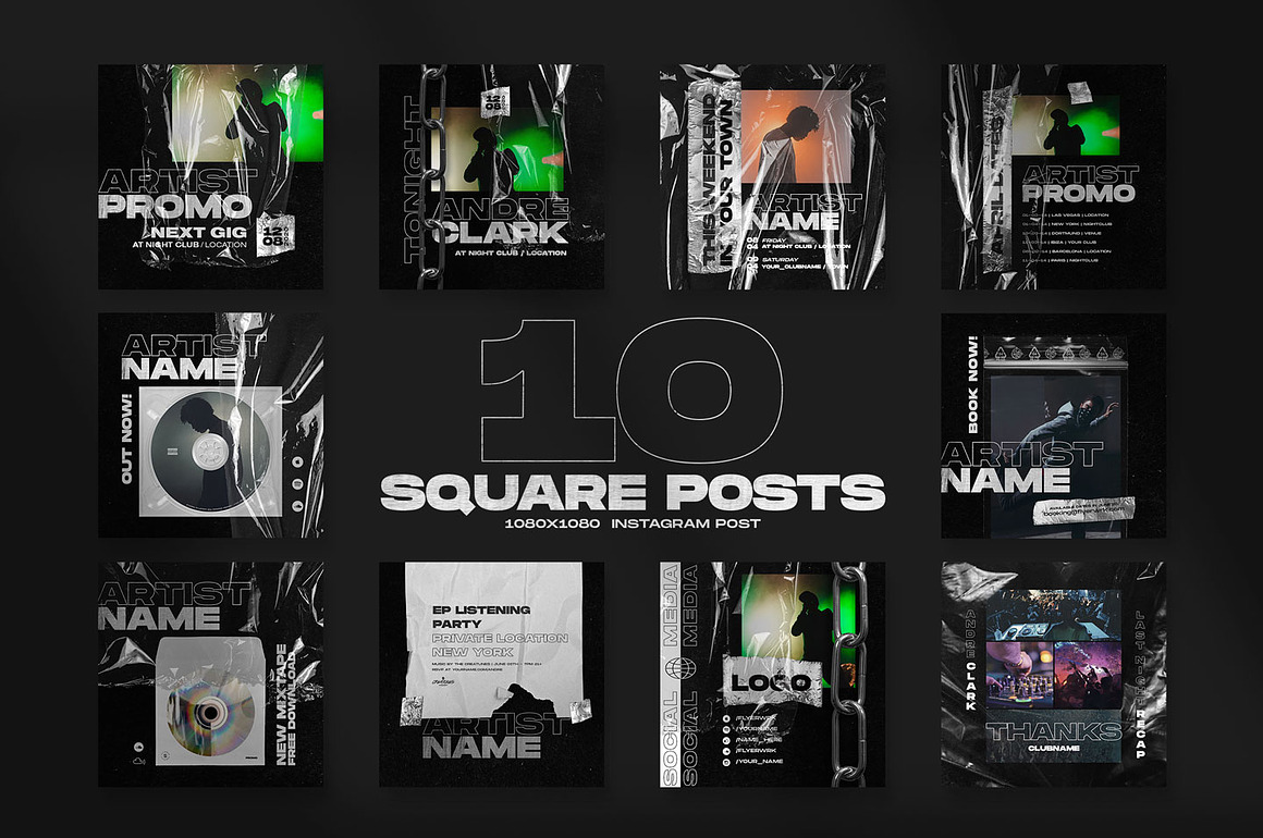 Epic Artist Promo - Social Templates, a Social Med.jpg