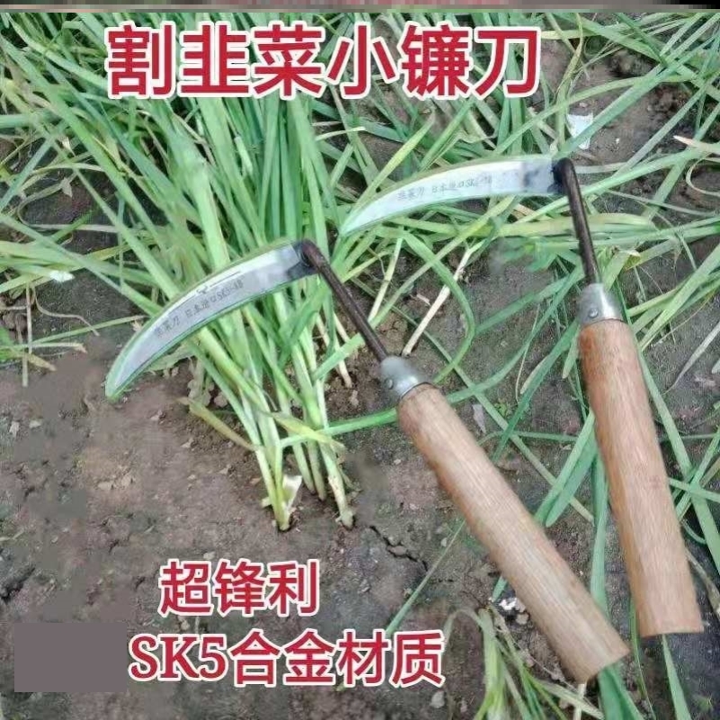 Cutting Leeks Special Small Sickle God Instrumental Home Tools Ultra Sharp And Small Size Cutting Knife Subgreenhouse Vegetable Knife Mowing Grass Cutter