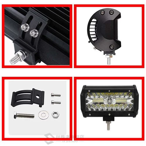 180 Вт 240 Вт 360 Рабочий световой бар комбо -лучевой автомобиль приводит к