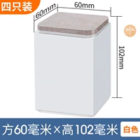 Клык 6*6 белый -10 см Увеличенная площадка -4 Установка