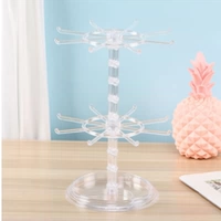 Двухслойная подвесная стойка прозрачного цвета