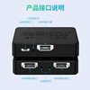 HDMI Splitter 1 in 2 Out 4K High-Definition Splitter 3D Video Display One-To-Two Multi-Screen Tv